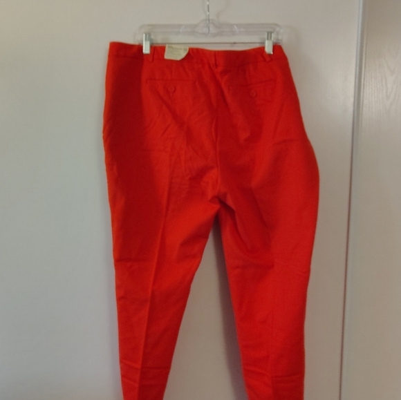 Van Heusen studio slim leg pants red and color size 18 - Picture 6 of 7